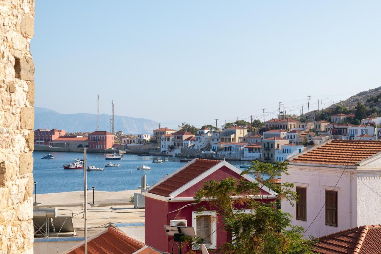Little Karafillias Chalki House Villa Екстериор снимка