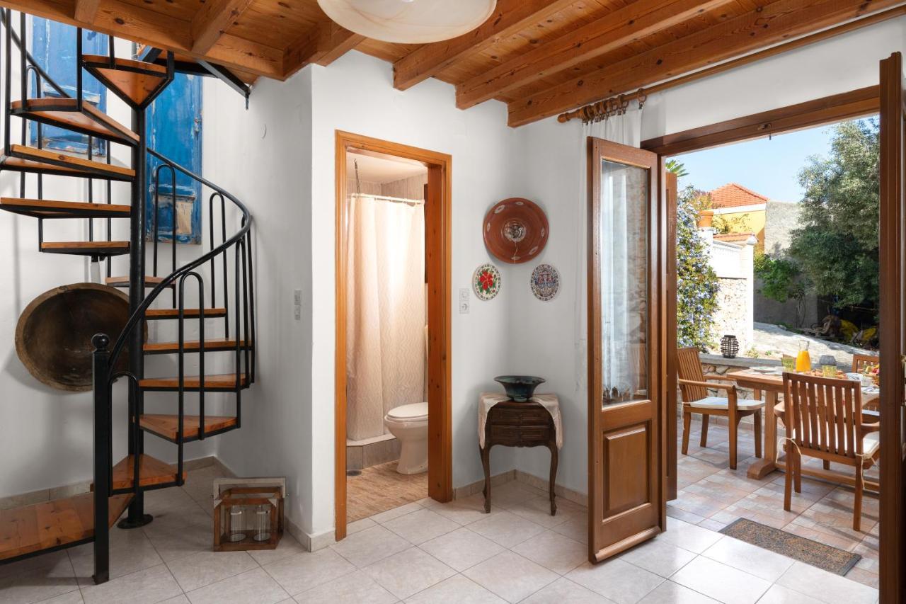 Little Karafillias Chalki House Villa Екстериор снимка